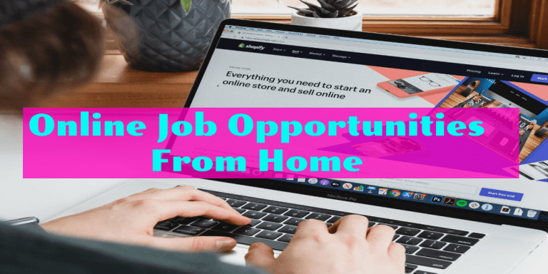 ONLINE JOB OPPORTUNITIES SHOULD NEVER BE MISSED