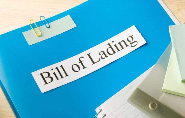 Everything You Need To Know About The Bill Of Lading In The Delivery Process