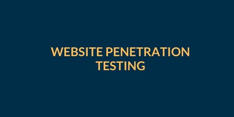Website Penetration Testing