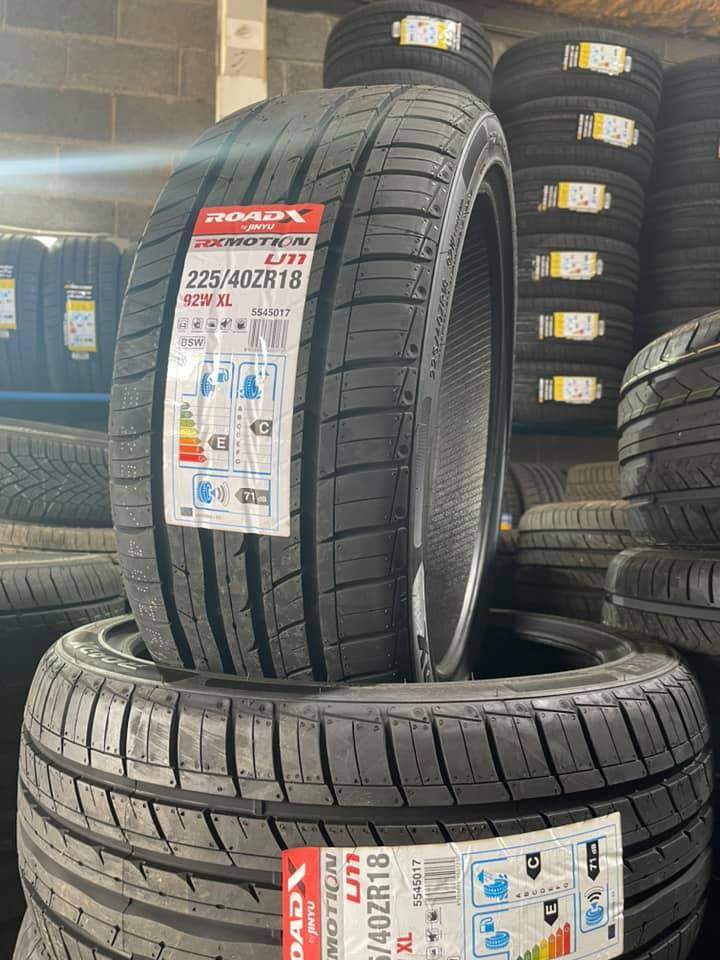 Variety of Car Tyres