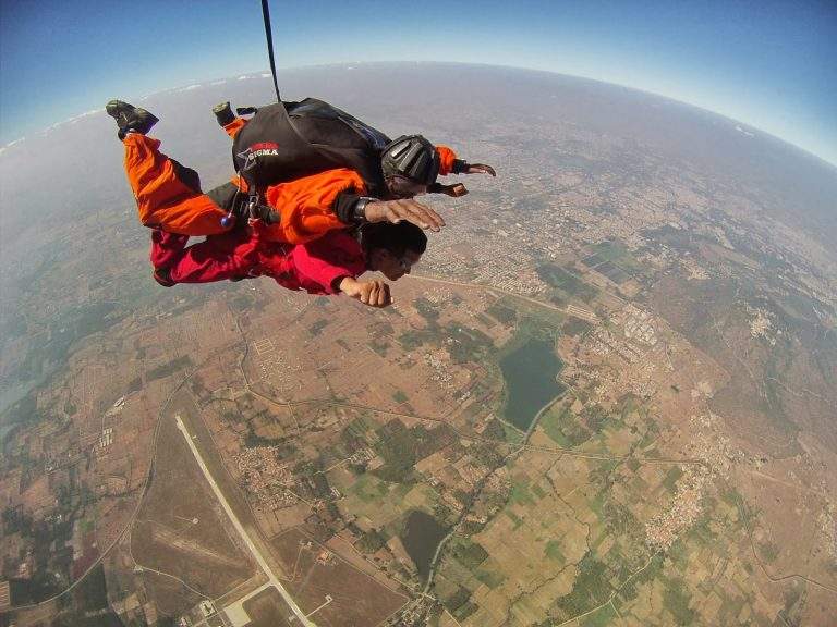 Skydiving In India And Cost Of Skydiving In India
